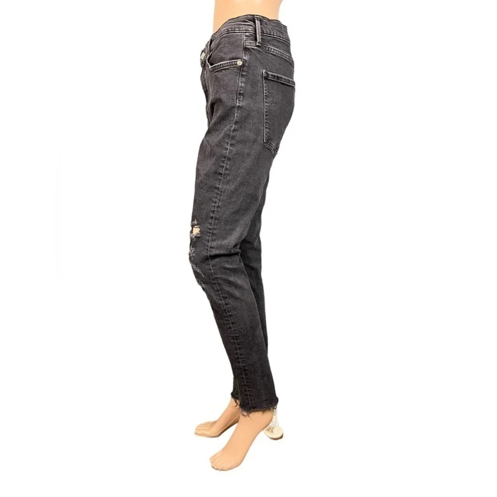 AGOLDE Womens Feel Good High Waist Distressed Ankle Skinny Jeans Size 31 - Picture 5 of 14